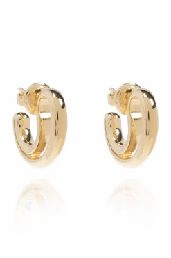 Bottega Veneta GOLD Earrings coated with 18-karat gold