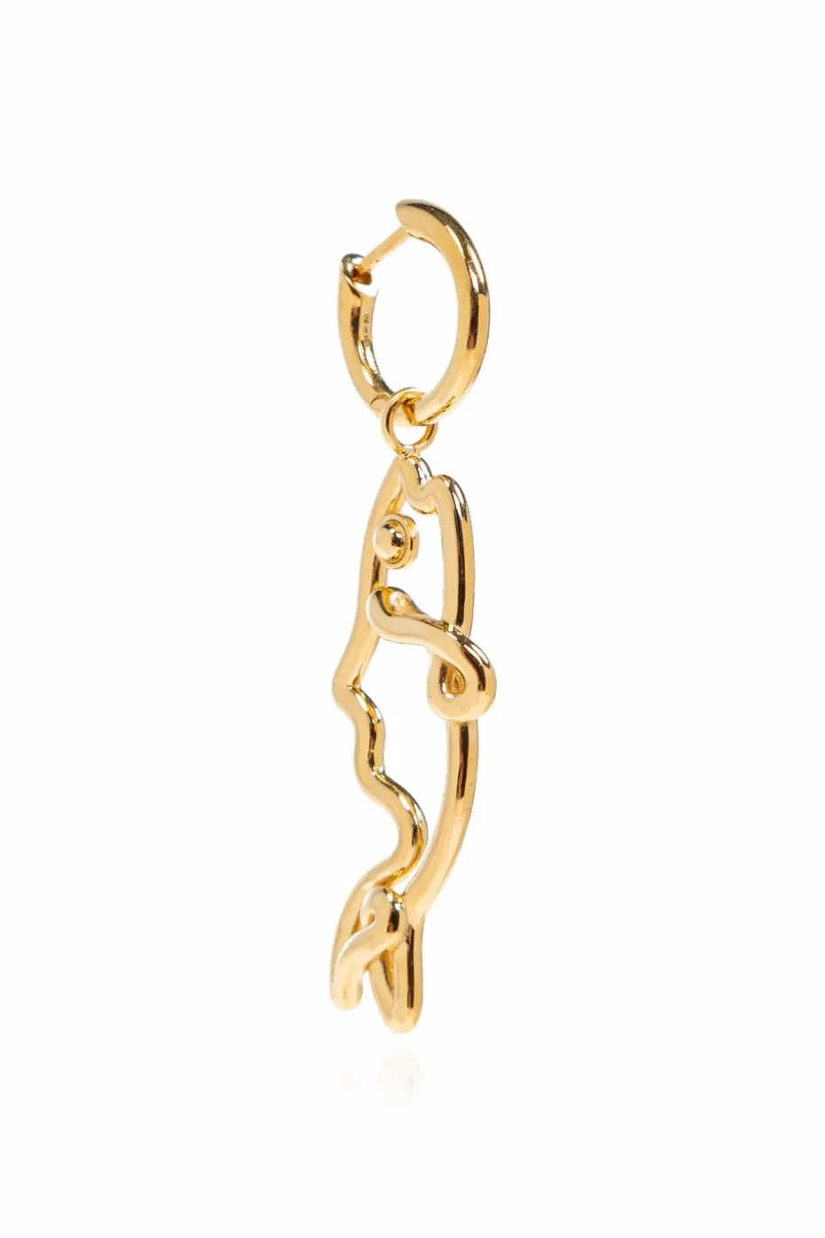 Bottega Veneta GOLD Fish-shaped earrings