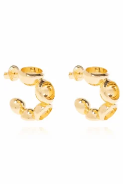 Bottega Veneta GOLD Gold-plated earrings