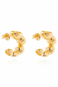 Bottega Veneta GOLD Gold-plated earrings