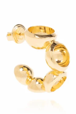 Bottega Veneta GOLD Gold-plated earrings