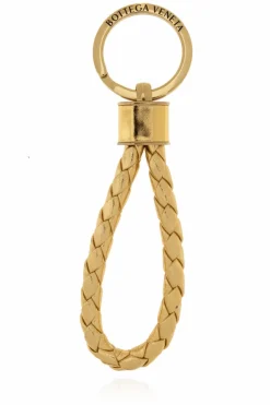 Bottega Veneta GOLD Leather keyring