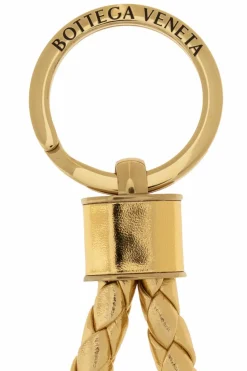 Bottega Veneta GOLD Leather keyring