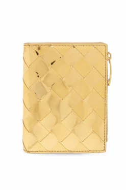Bottega Veneta GOLD Leather wallet