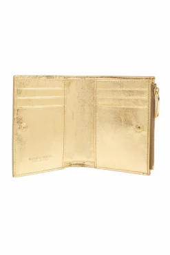 Bottega Veneta GOLD Leather wallet