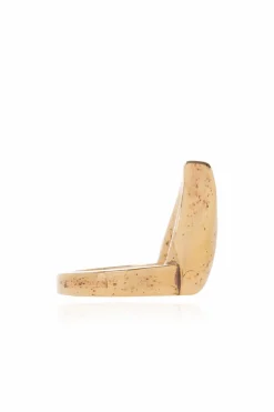 Bottega Veneta GOLD Silver ring