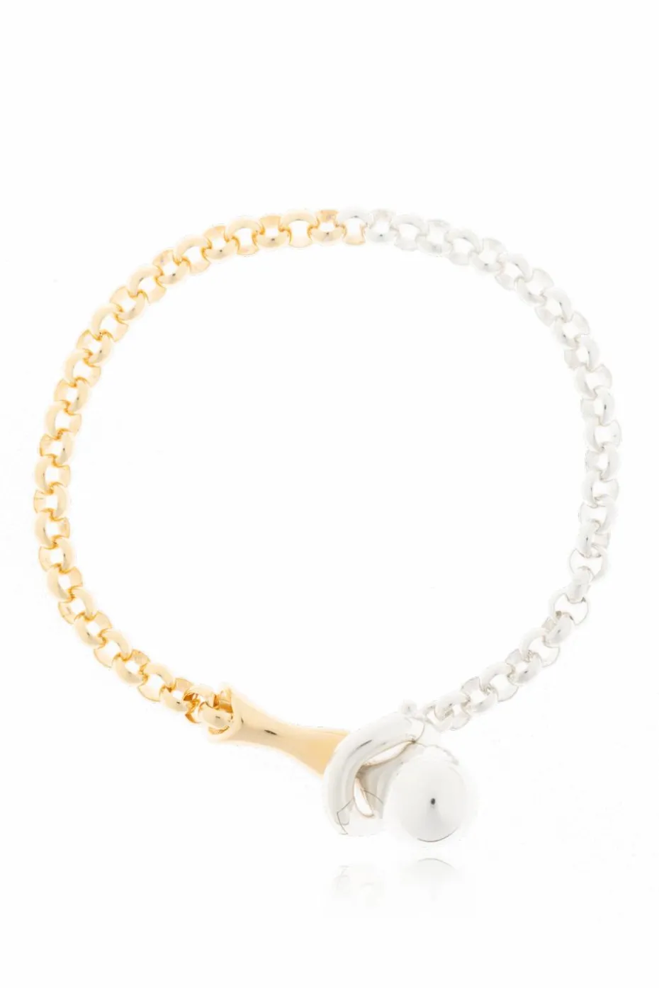 Bottega Veneta GOLD Silver bracelet