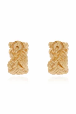 Bottega Veneta GOLD Silver Earrings
