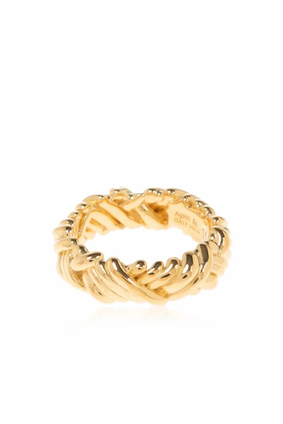 Bottega Veneta GOLD Silver ring
