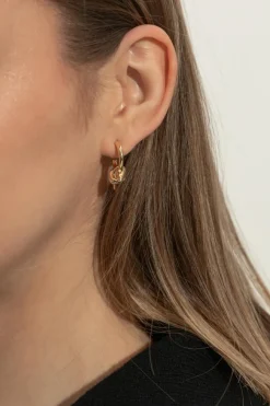 Bottega Veneta GOLD Silver earrings