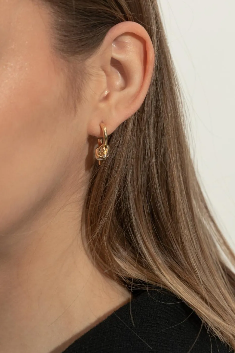 Bottega Veneta GOLD Silver earrings
