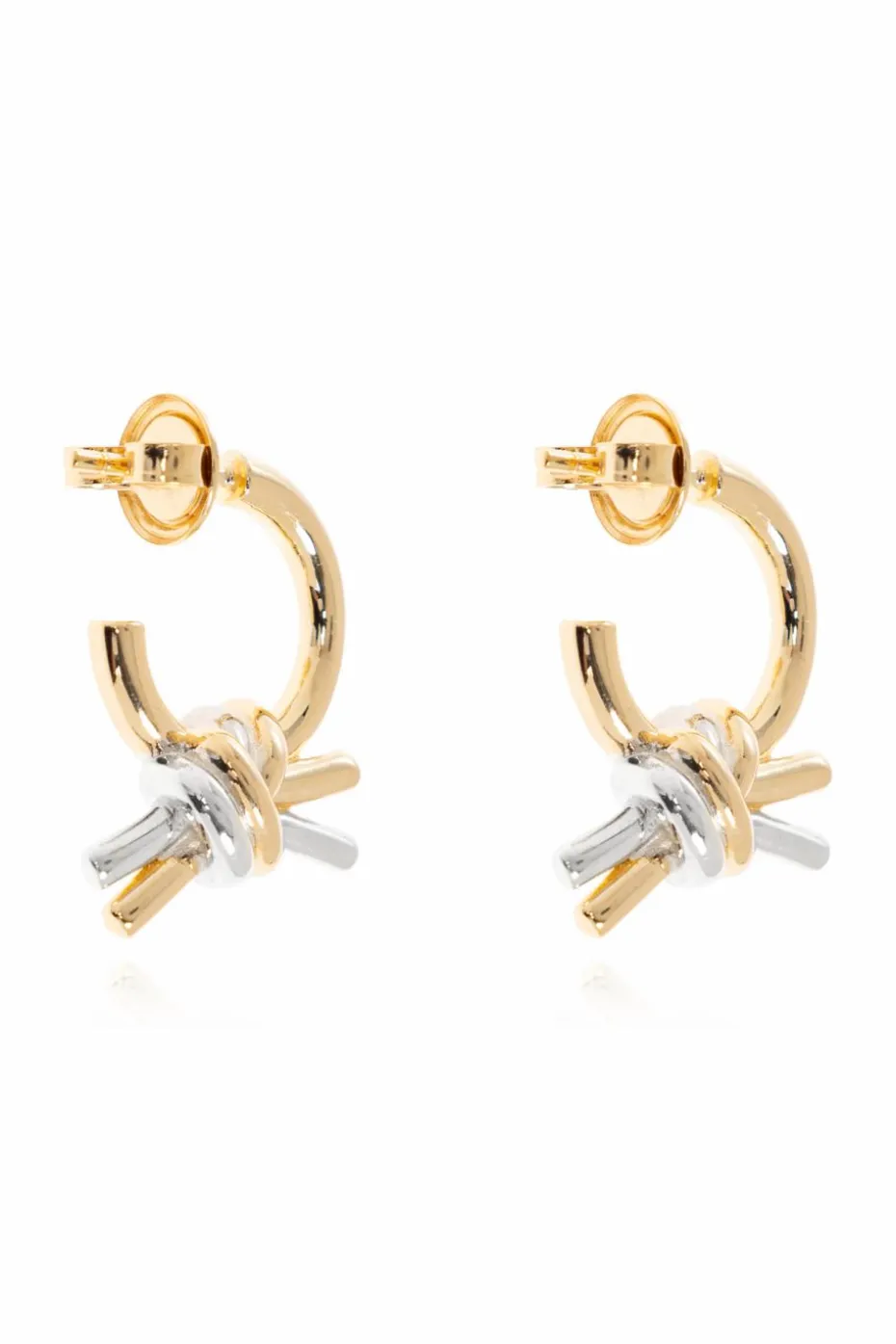 Bottega Veneta GOLD Silver earrings