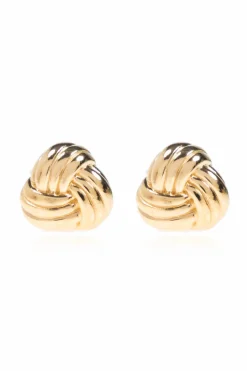 Bottega Veneta GOLD Silver earrings