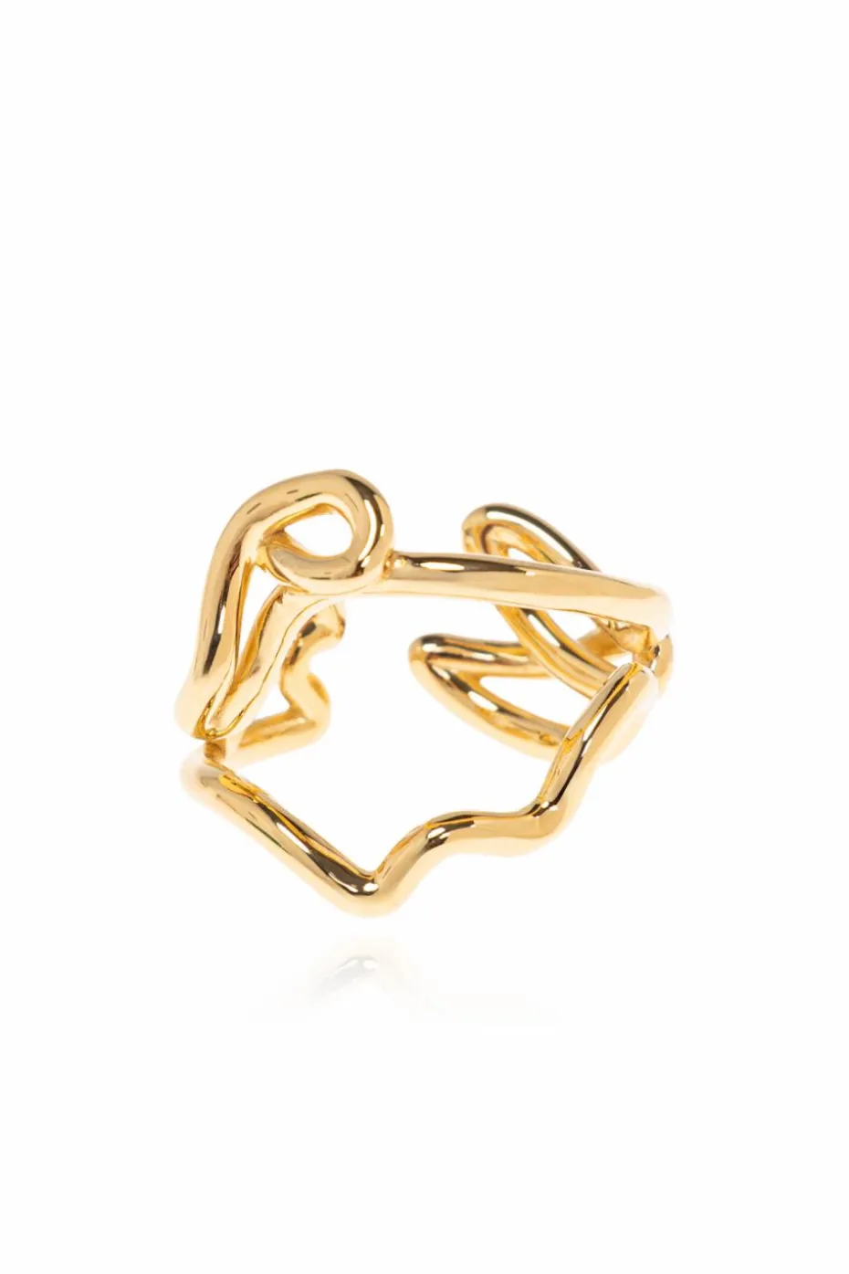 Bottega Veneta GOLD Silver ring