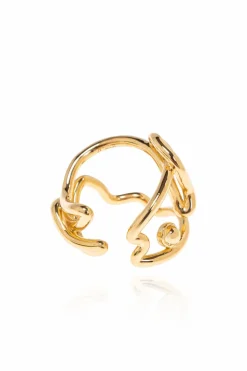 Bottega Veneta GOLD Silver ring