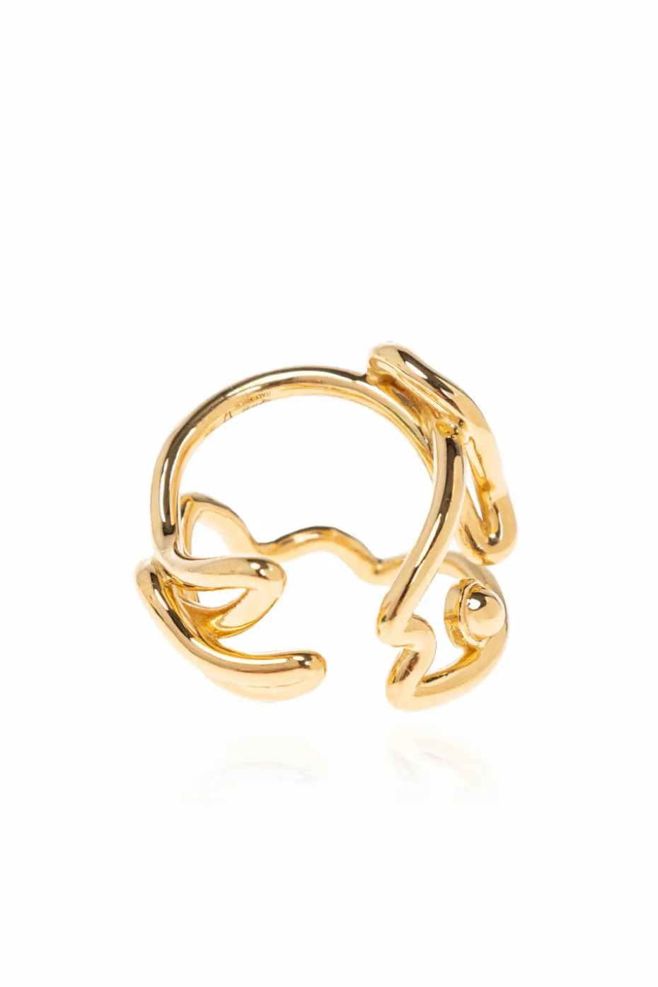Bottega Veneta GOLD Silver ring