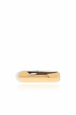 Bottega Veneta GOLD Silver ring