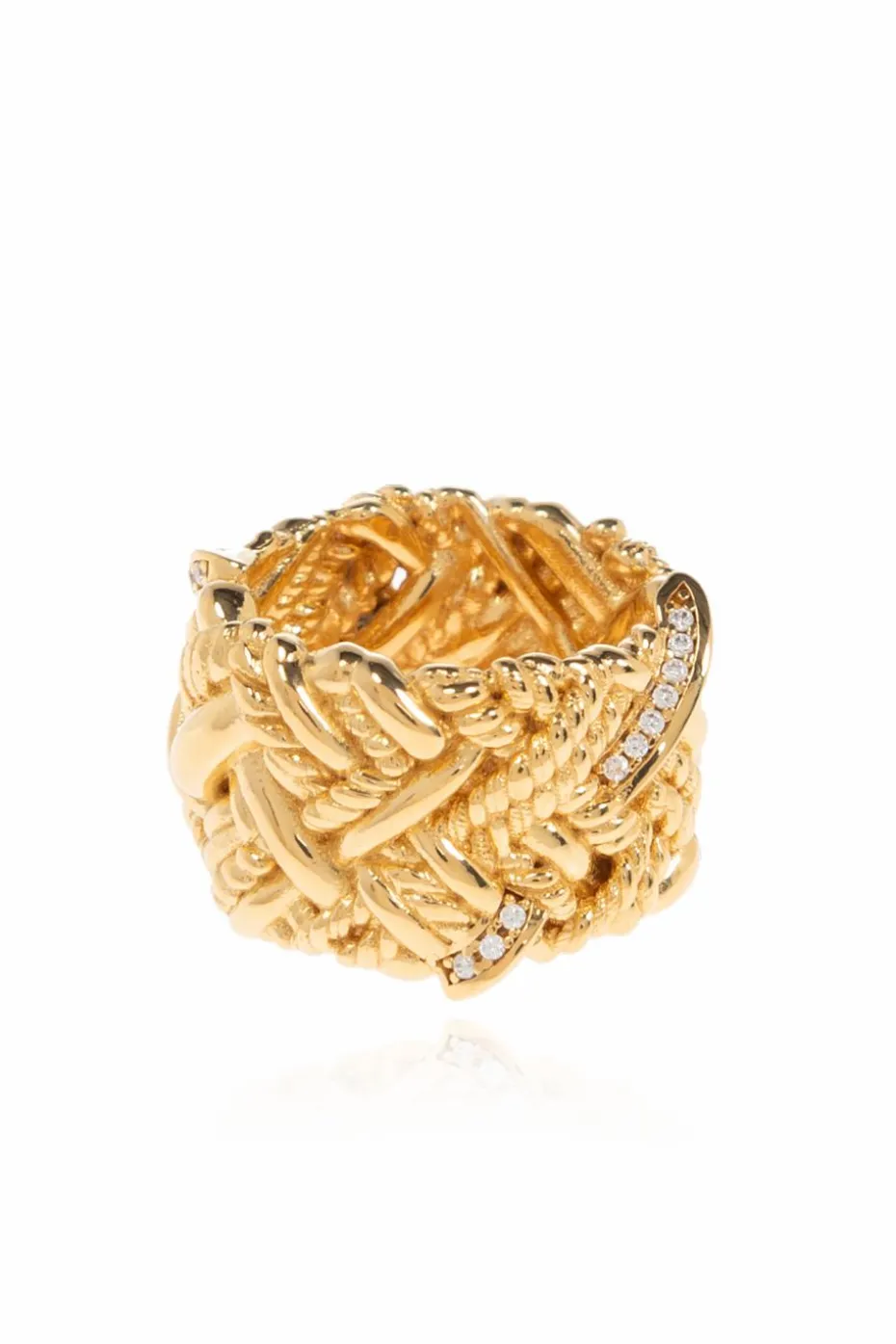 Bottega Veneta GOLD Silver ring