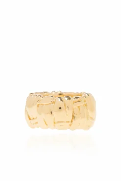 Bottega Veneta GOLD Silver ring