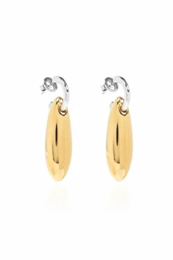 Bottega Veneta GOLD Silver earrings