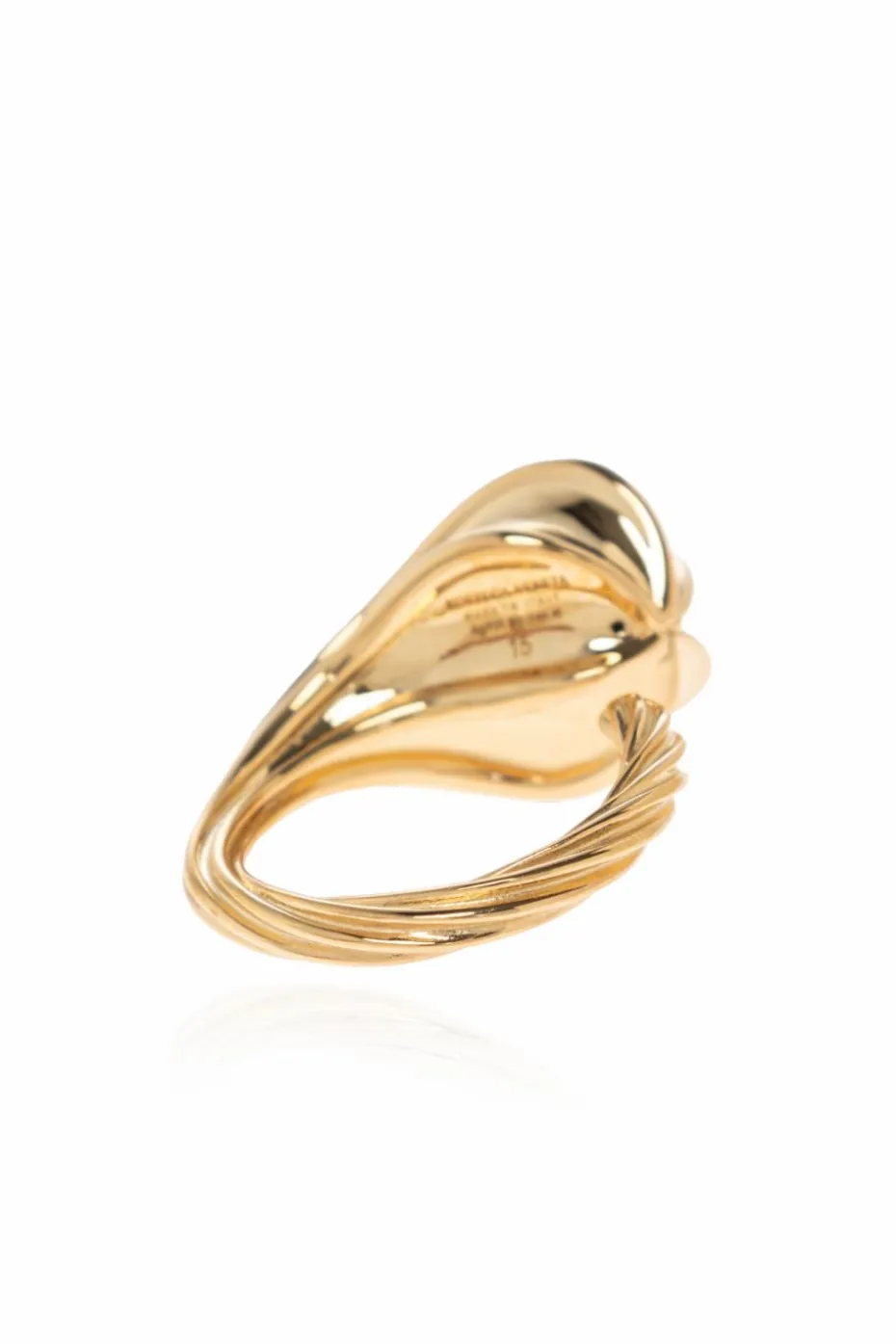 Bottega Veneta GOLD Silver ring