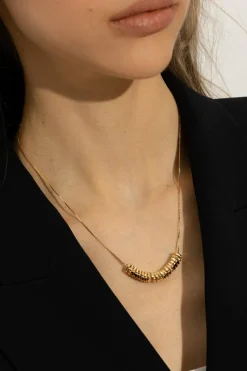 Bottega Veneta GOLD Silver necklace