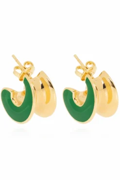 Bottega Veneta GOLD Silver earrings