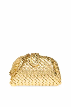 Bottega Veneta GOLD Small Lauren shoulder bag