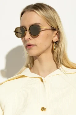 Bottega Veneta GOLD Sunglasses