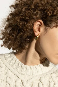 Bottega Veneta GOLD Teardrop earrings
