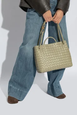 Bottega Veneta GREEN ‘Andiamo Medium’ Shoulder Bag