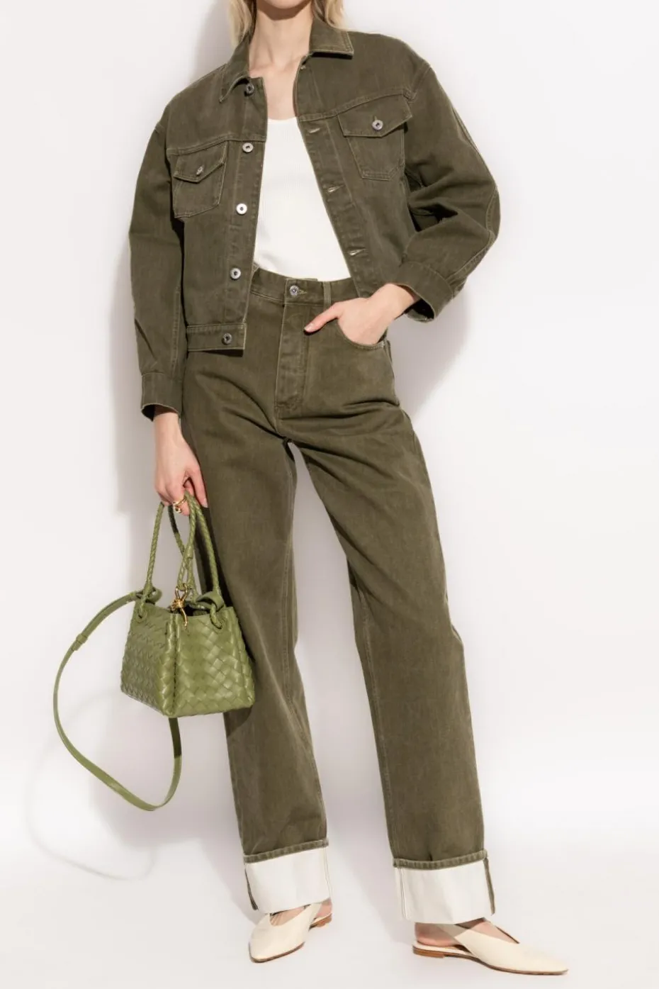 Bottega Veneta GREEN Denim jacket