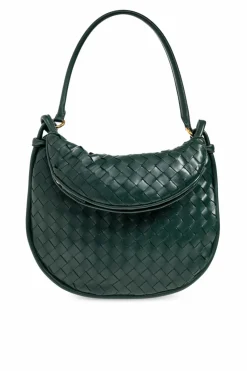 Bottega Veneta GREEN ‘Gemelli Medium’ shoulder bag