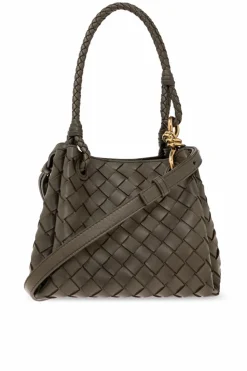 Bottega Veneta GREEN Handbag "Parachute Small"