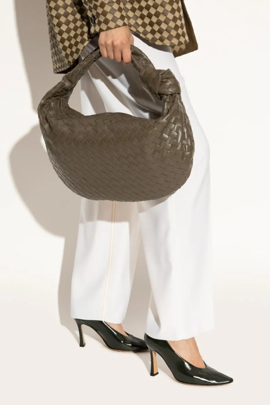 Bottega Veneta GREEN Handbag "Jodie Medium"