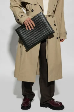 Bottega Veneta GREEN Intrecciato document case in leather