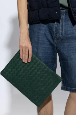 Bottega Veneta GREEN ‘Intrecciato’ case