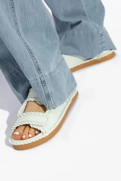 Bottega Veneta GREEN ‘Jack’ sandals
