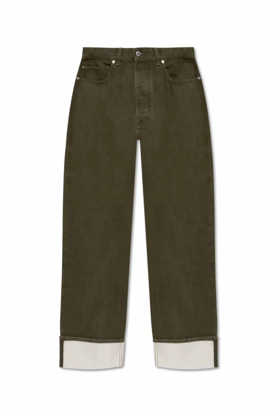 Bottega Veneta GREEN Jeans with pockets