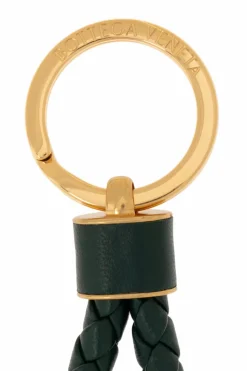 Bottega Veneta GREEN Leather keyring