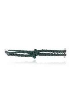 Bottega Veneta GREEN Leather bracelet