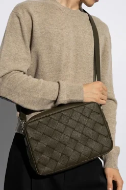Bottega Veneta GREEN Leather shoulder bag