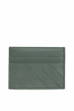 Bottega Veneta GREEN Leather card holder