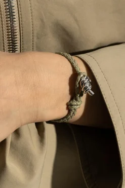 Bottega Veneta GREEN Leather bracelet