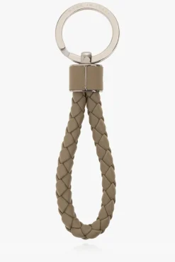 Bottega Veneta GREEN Leather keyring