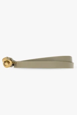 Bottega Veneta GREEN Leather belt