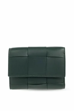Bottega Veneta GREEN Leather wallet