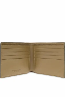 Bottega Veneta GREEN Leather folding wallet