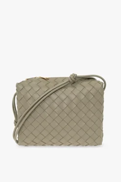 Bottega Veneta GREEN ‘Loop Small’ shoulder bag