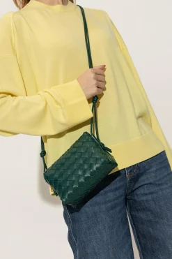 Bottega Veneta GREEN ‘Loop Mini’ shoulder bag